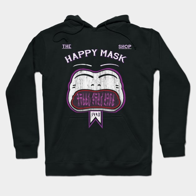 The Happy Mask Shop! Hoodie by TheReverie